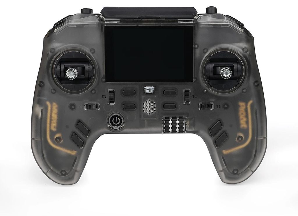 PA01 - Programmierbarer RC-Sender - 2,4 GHz - 6,1 cm IPS-Display - Open Source - AAA-Batterien (nicht enthalten) - Schwarz