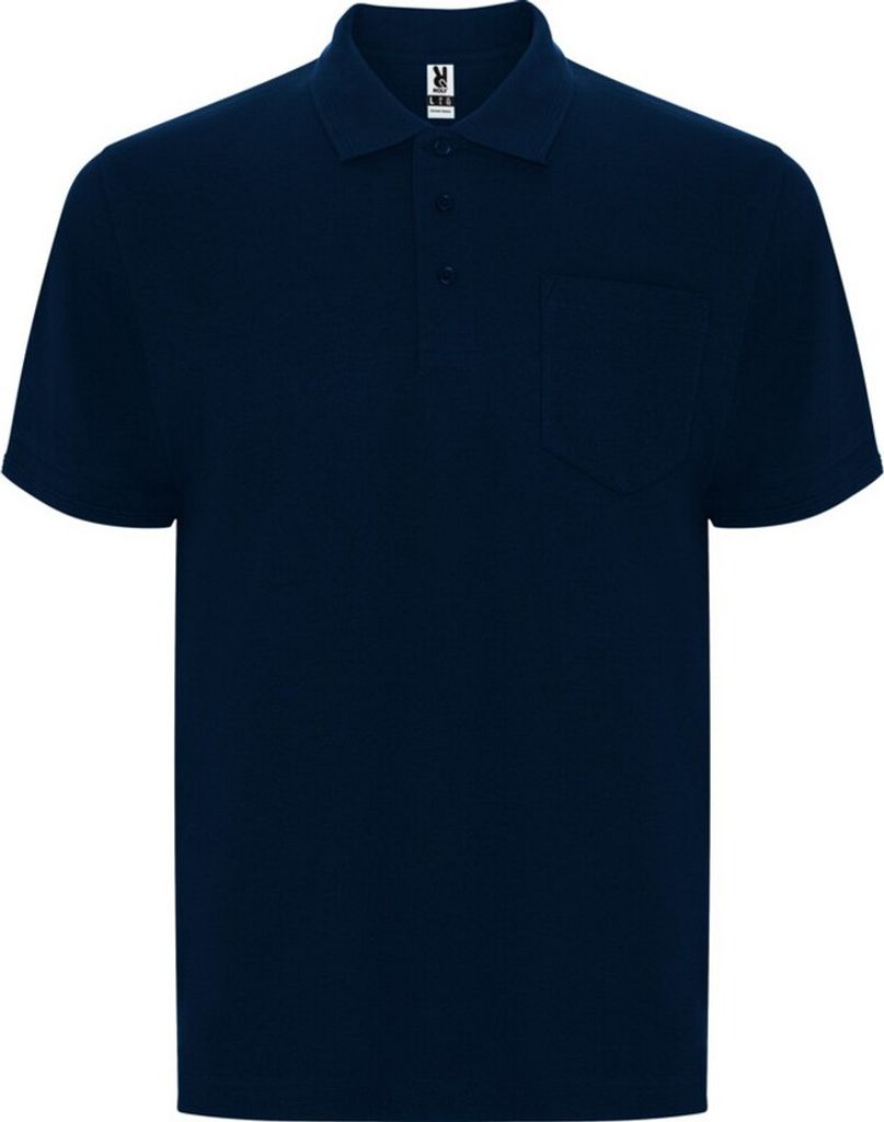 Roly - "Centauro Premium" Poloshirt für Herren/Damen Unisex kurzärmlig PF4539 (M) (Marineblau)