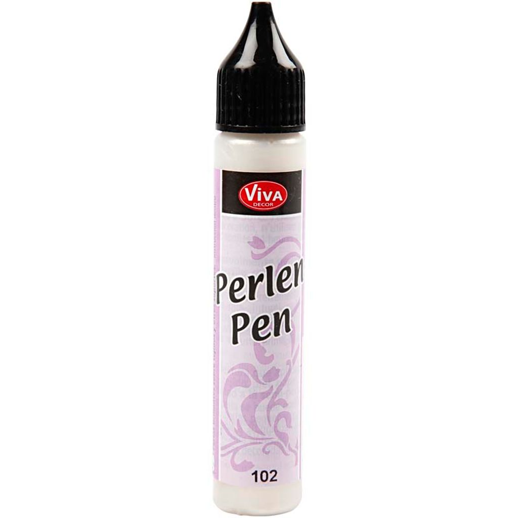 ViVA DECOR Perlen Pen 28 ml creme Produktbild 