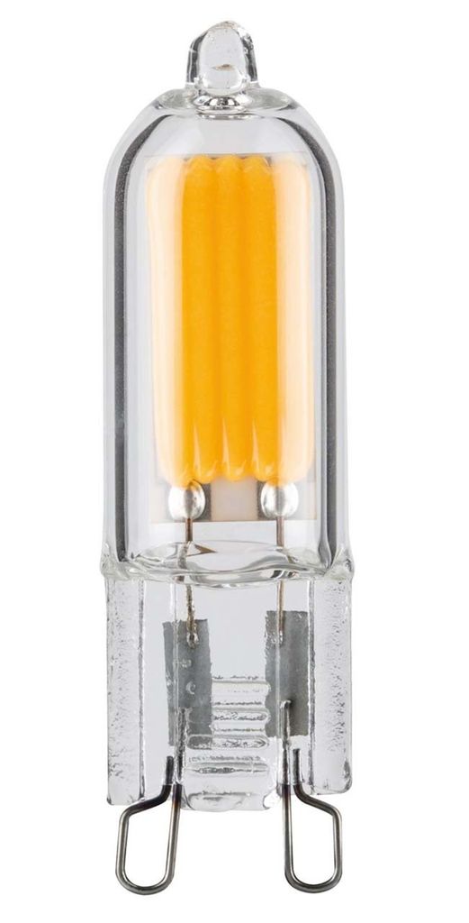 Paulmann LED COB Stiftsockel 2W = 21W G9 Klarglas 230V Warmweiß 2700K