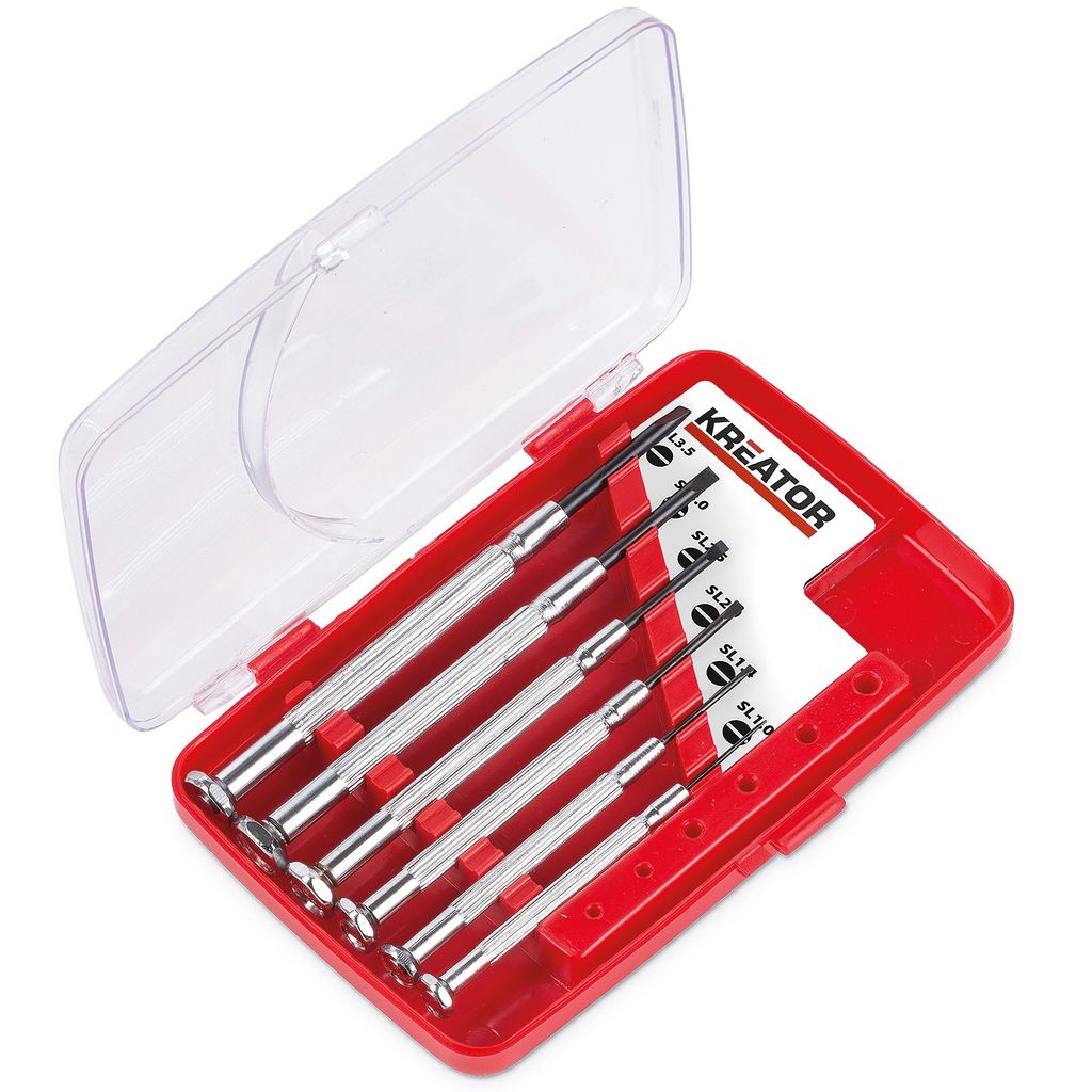 Kreator Schraubendreher-Set 6 teilig SL Produktbild 