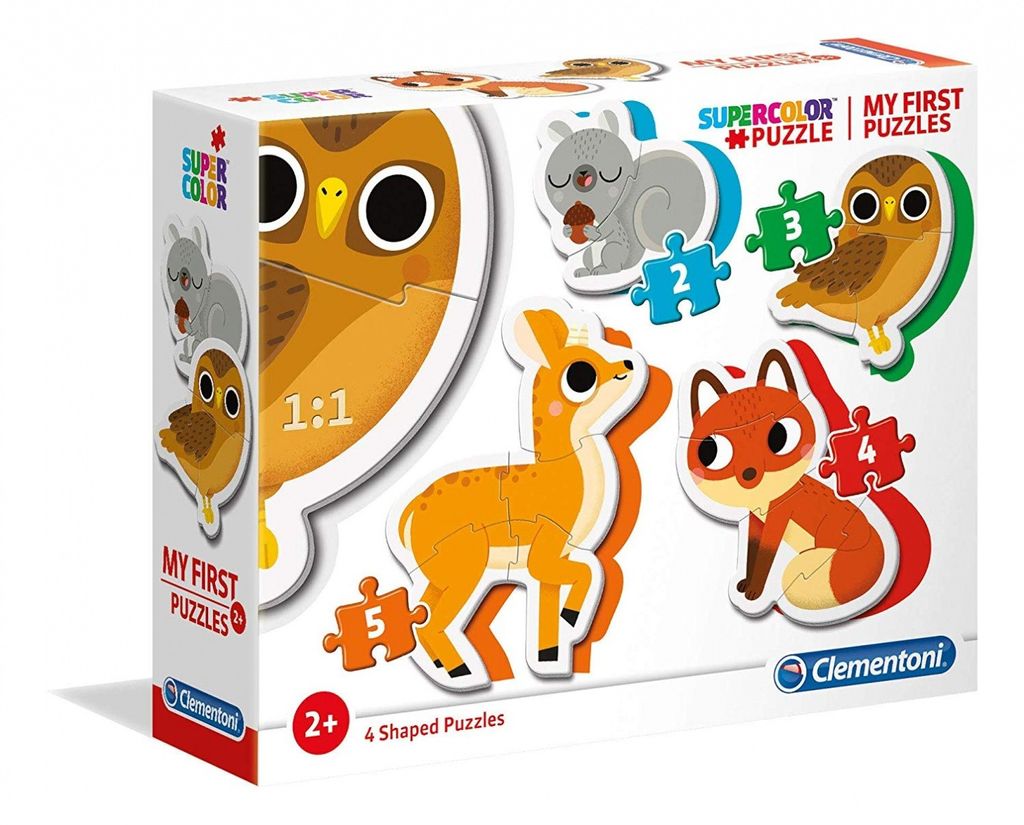 Clementoni My First Puzzles, 3 Stück(e), Tiere, 2 Jahr(e) Produktbild 