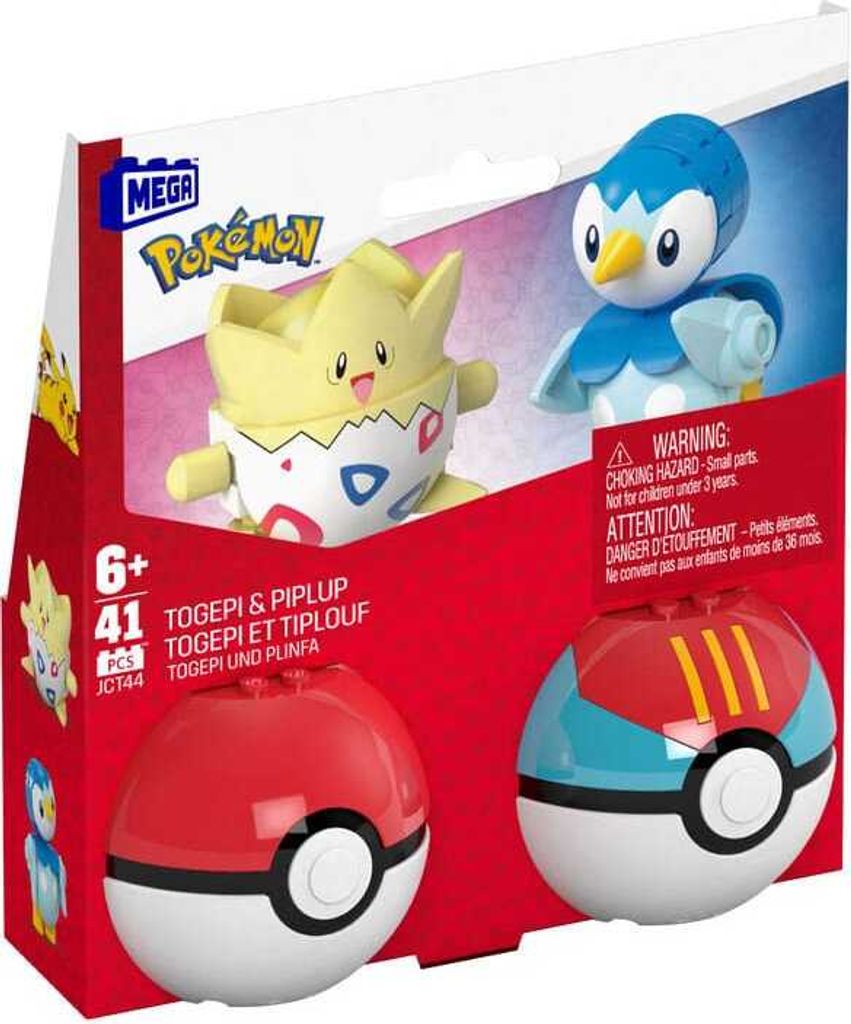 MEGA Pokémon 2-dielna sada Pokéball - Plinfa a Togepi Obrázok produktu 