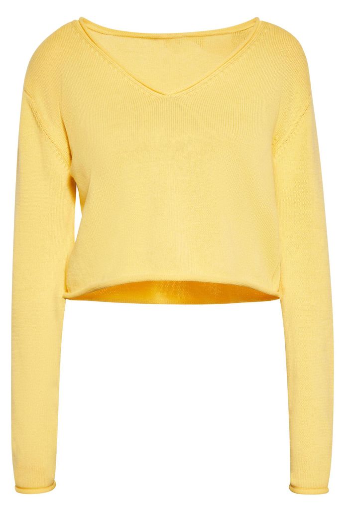 VANJA damen pullover - gelb, M