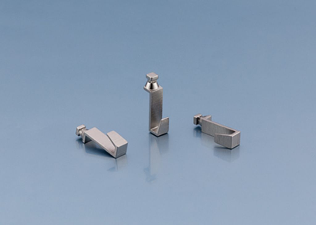 Naber Alto Haken-Set, edelstahlfarbig  - Relingsysteme Produktbild 