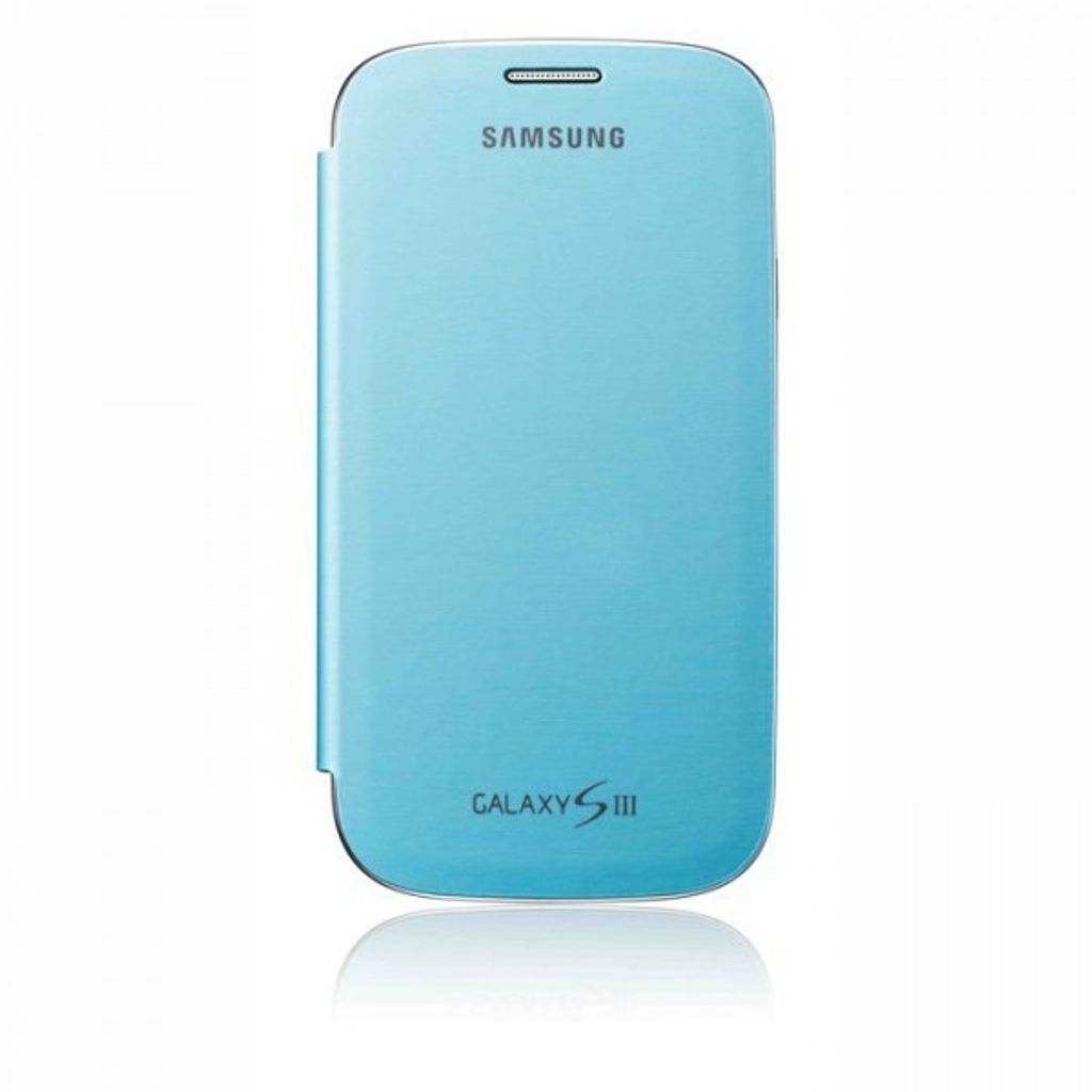 Samsung EFC-1G6FL Flip-Cover light blue für Samsung Galaxy S3 i9300 i9301 i9305 blister