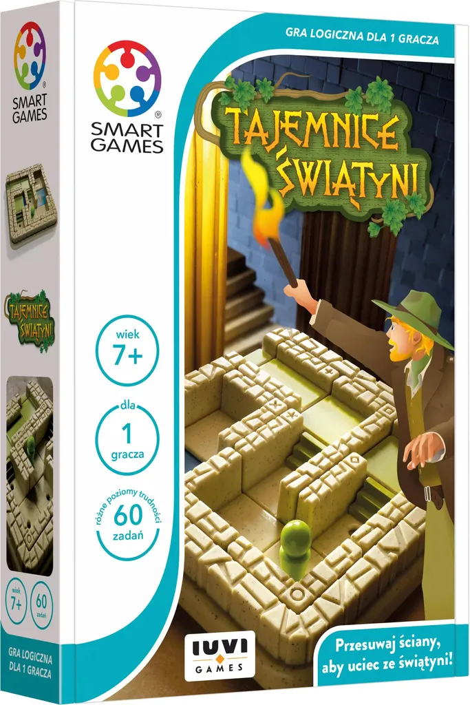 Smart Games Secrets of the Temple jeu de logique et réflexion IUVI