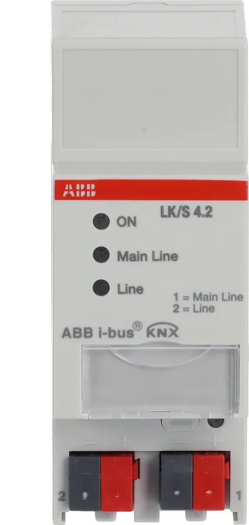 Coupleur de zone KNX ABB LK/S 4.2 pour extension de réseau domotique