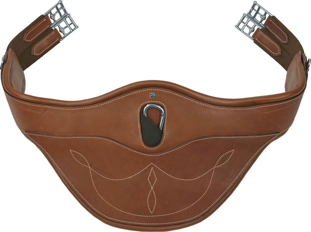 BUSSE Sattelgurt Take-Off Line SG Stollenschutzgurt Braun