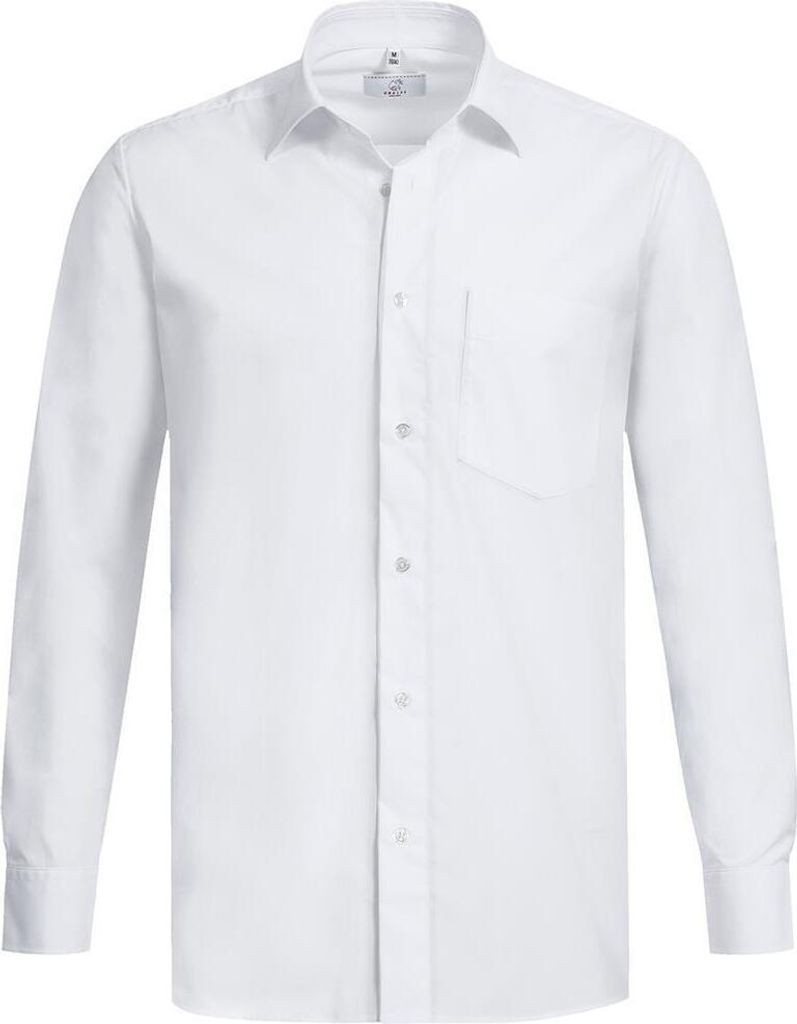 Greiff Corporate Hemd BASIC Herren Comfort Fit Weiß 47/48