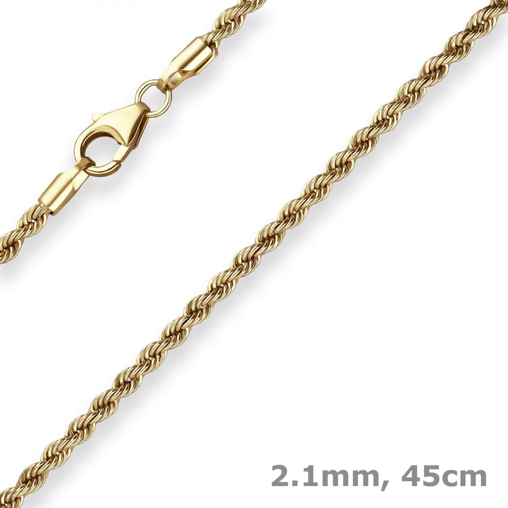 2-1mm-Kordelkette-hohl-aus-585-Gelbgold-45cm