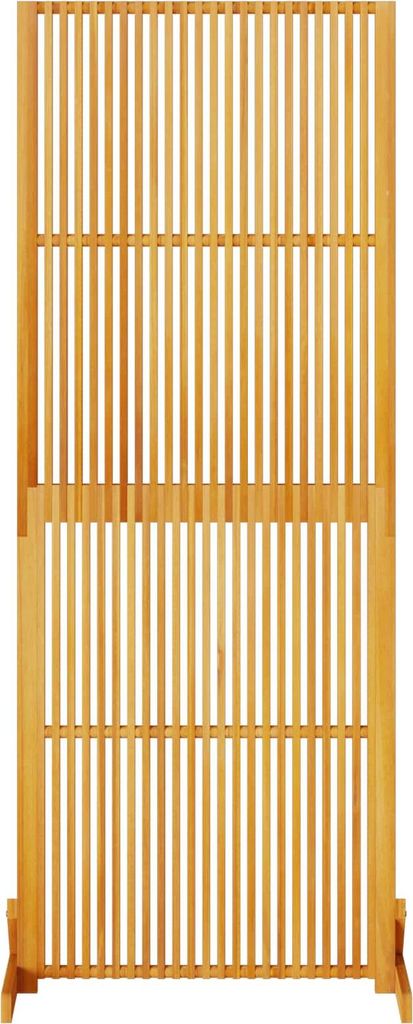 vidaXL Osłona prywatności, brązowa, 79,5 x 50 x 200 cm, Zdjęcie produktu 