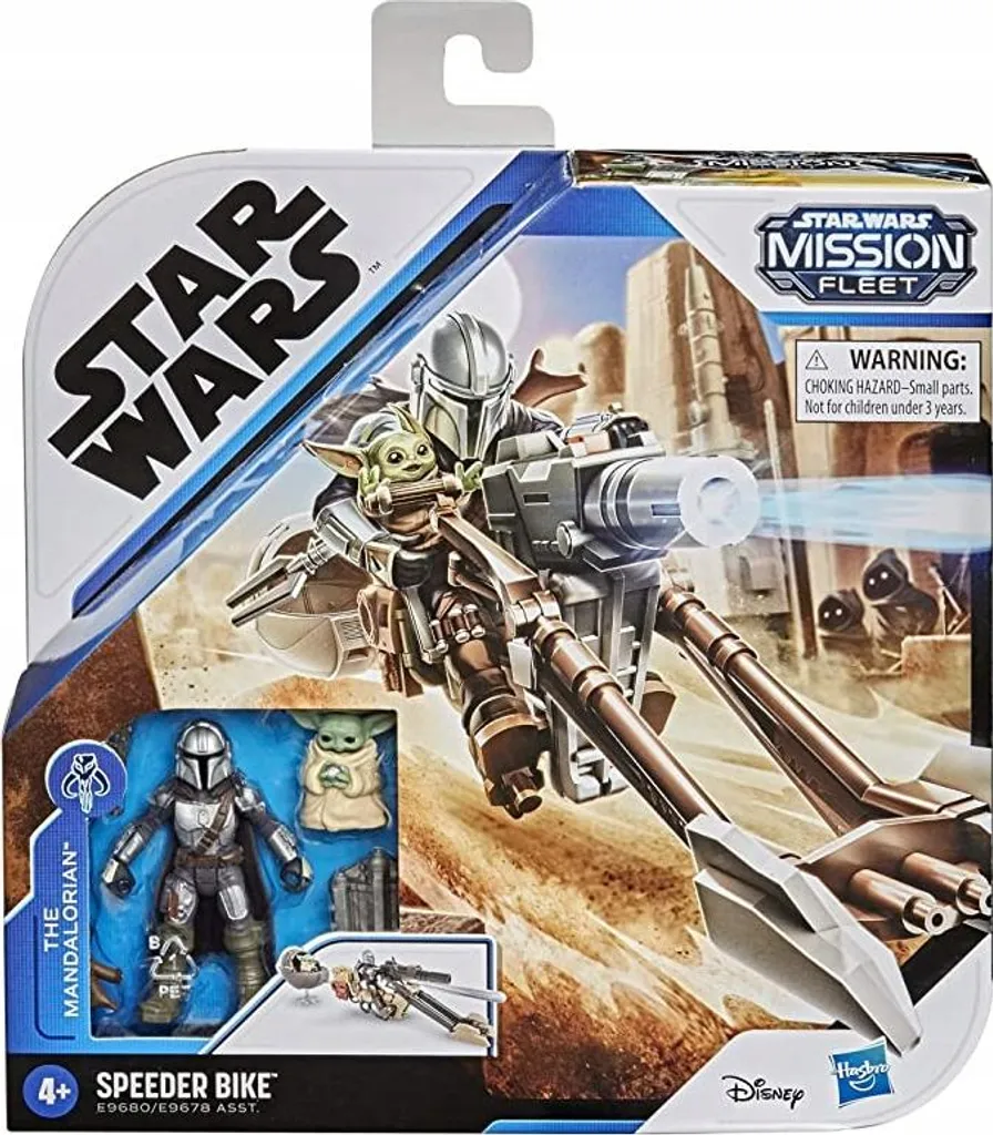 Jouet Moto Jet Star Wars Mission Fleet : Pack Figurine Mandolorien