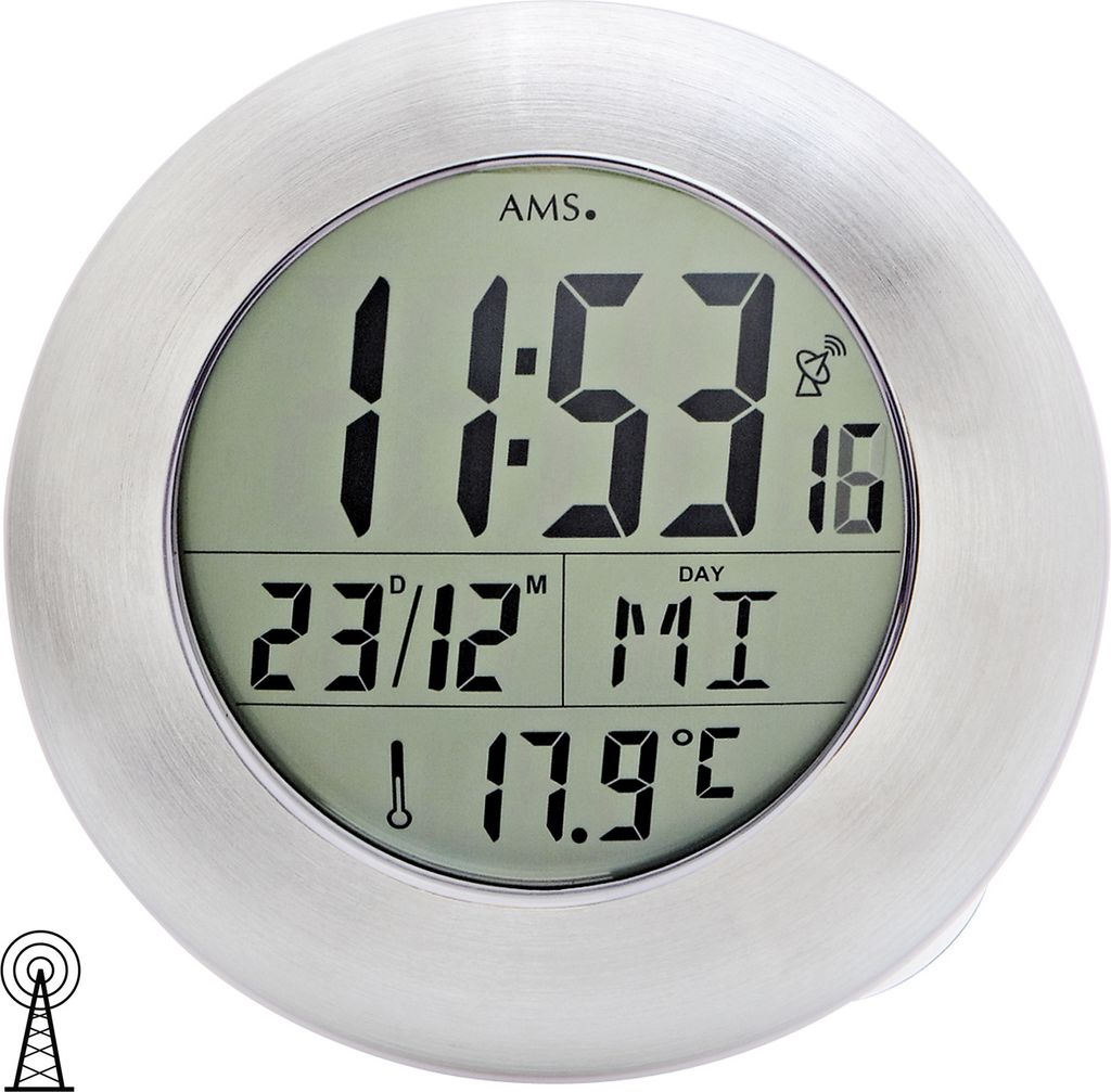 AMS - orologio digitale da bagno radiocontrollato - 5929 Immagine del prodotto 