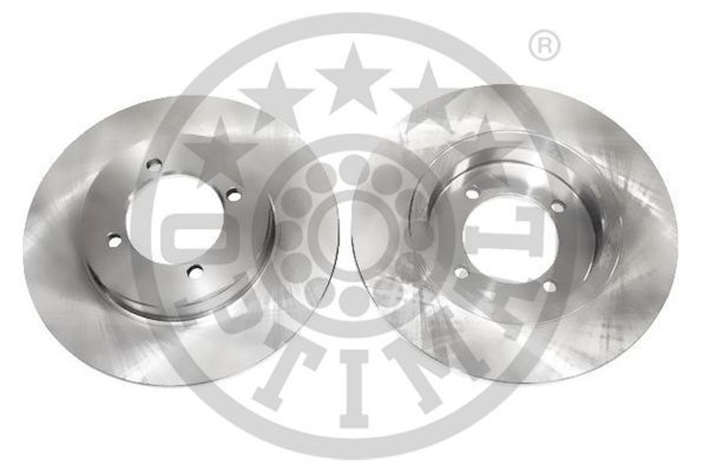 2x OPTIMAL VORNE Bremsscheibe für NISSAN SUNNY (140Y 150Y) BLUEBIRD (910)