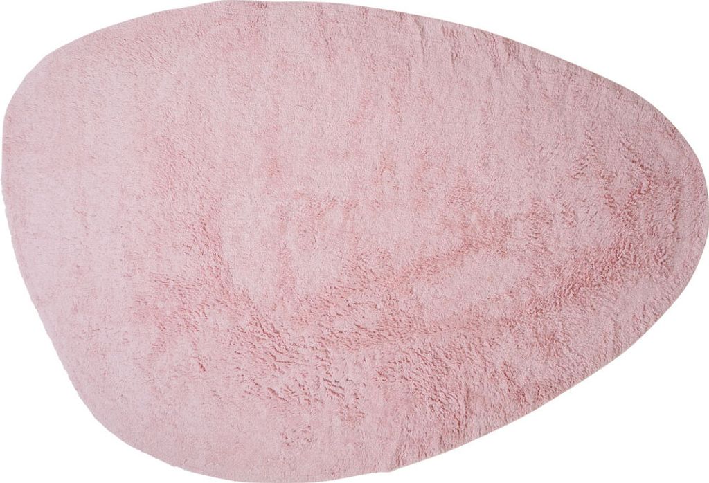 Waschbarer Teppich Beach , Rosa 160 x 230 cm