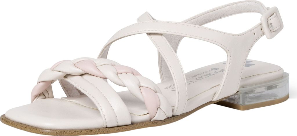 Marco Tozzi by GMK Damen Sandal Flat Art: 2-2-88104-28 in cream/powder (beige) - Größe:38