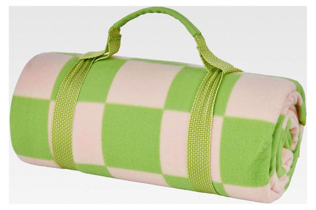 Picknickdecke Outdoor XXL 200 x 200 cm waschbare Campingdecke Stranddecke - GET Together - wasserdichte Unterseite und Tragegurt | ideal für Park,...