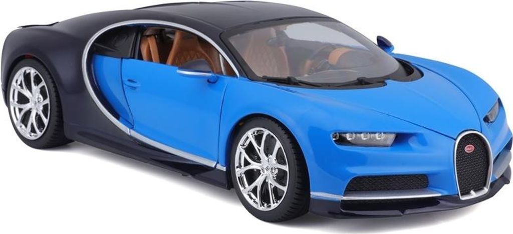 BBURAGO Bugatti Chiron, Model samochodu sportowego, Zdjęcie produktu 