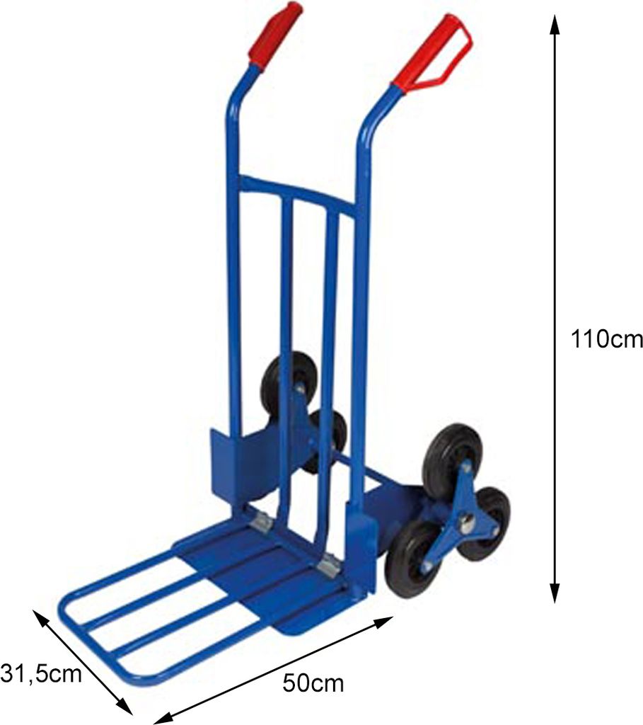 Toolland Treppensackkarre 150 kg Produktbild 5