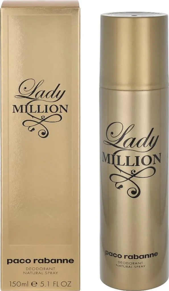 Paco Rabanne - Lady Million Deospray 150ml - 8