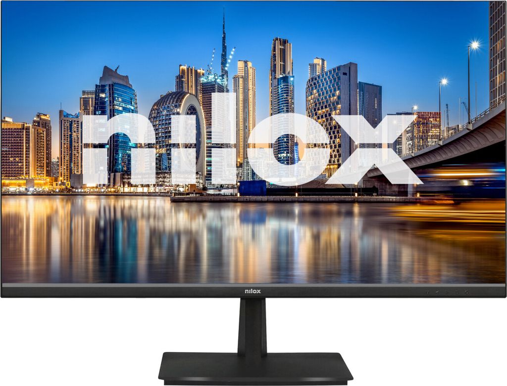 Nilox Monitor 27 Zoll 2K NXM272K012 - Anzeige 2560x1440 100Hz Schwarz