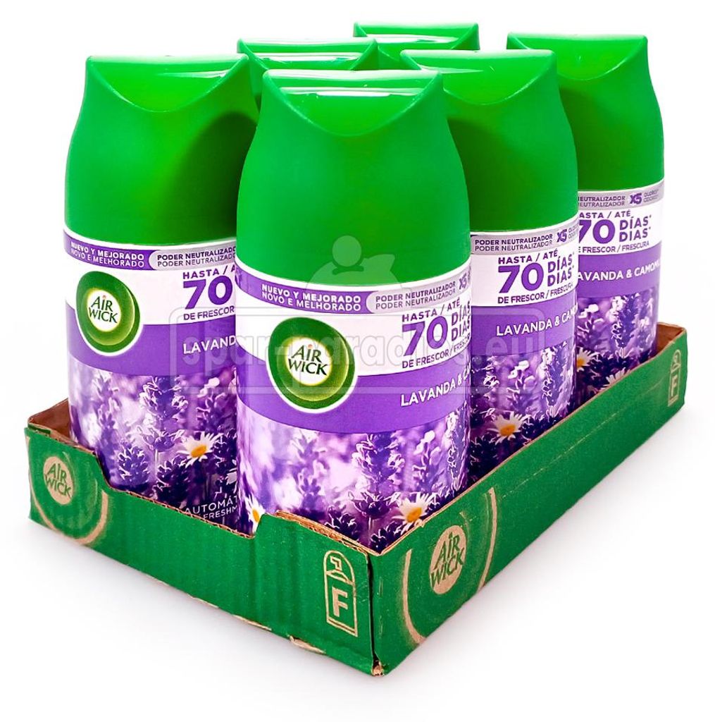 Air Wick Freshmatic Lavendeltraum, 250 ml x 6