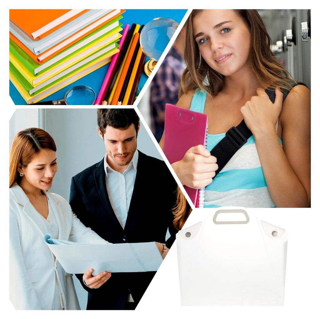 Klare Dokumentenmappen - Klare Projektmappen,Wasserdichte Wiederwendbare Tragetasche Für Dokumente Rezepte Projekte Bewerbungen Büro Schule