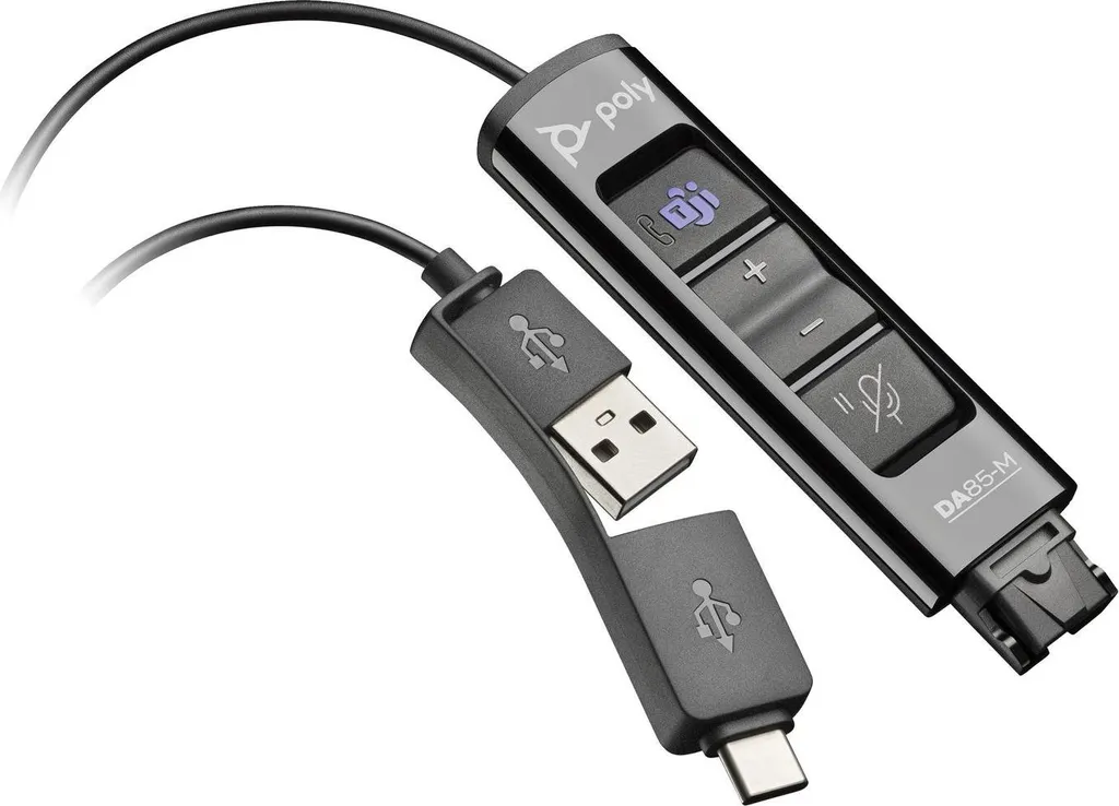 Processeur Audio Poly DA85M USB-C Haute Fidélité avec Commandes Appels - 3