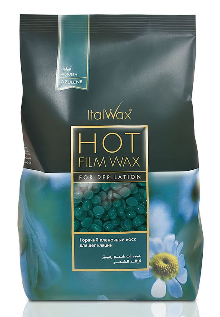 ItalWax Film Wax Azulen 1 kg - Profesjonalny wosk do Zdjęcie produktu 