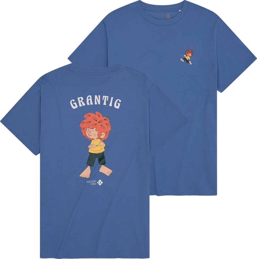 BAVARIAN CAPS BC T-Shirt "Grantler Klub: Pumuckl" 000-BLAU 000-BLAU M