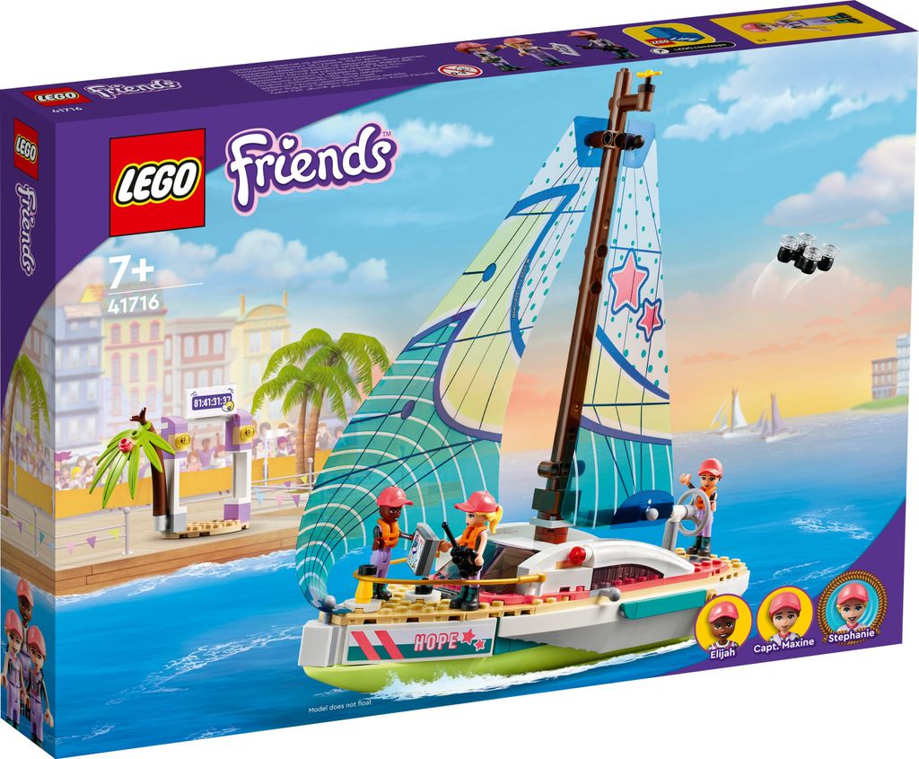 LEGO 41716 Friends Stephaniino dobrodružství na plachetnici Obrázek produktu 