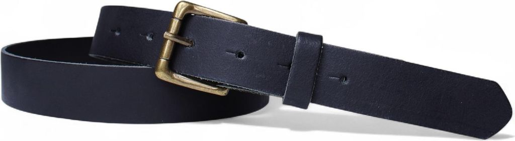 FRONHOFER sportiver Damengürtel 2,8 cm, Gürtelschnalle messingfarbig, echt Leder