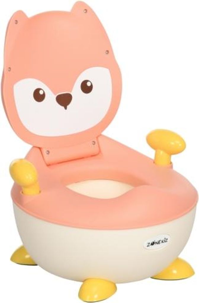 Kindertopf Rosa 34x35x23cm Toepfchen Fuer Kinder 0 5 Bis 3 Jahre Rutschfest Mit Innentopf Spritzschutz Fuchs Design Kinderprodukte