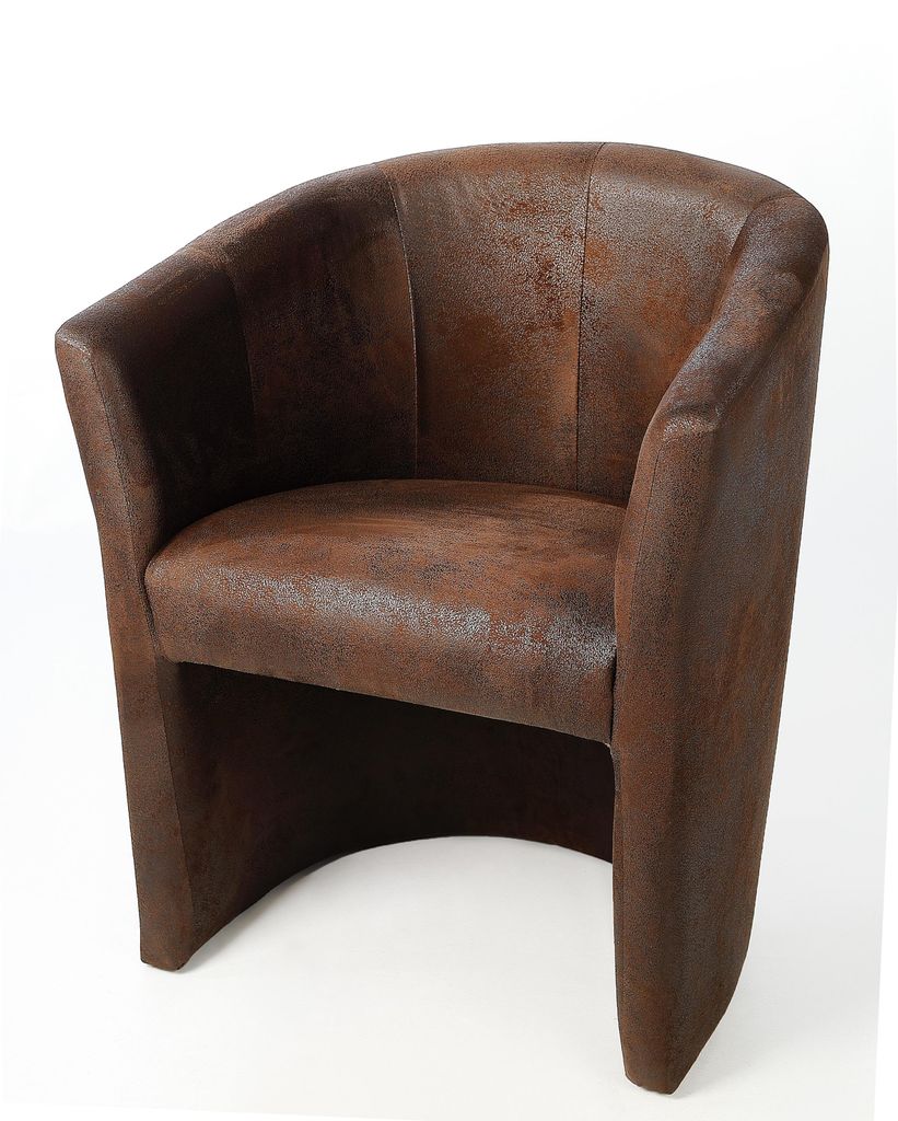 Cocktailsessel Clubsessel Antik Braun Farben Loungesessel Produktbild 
