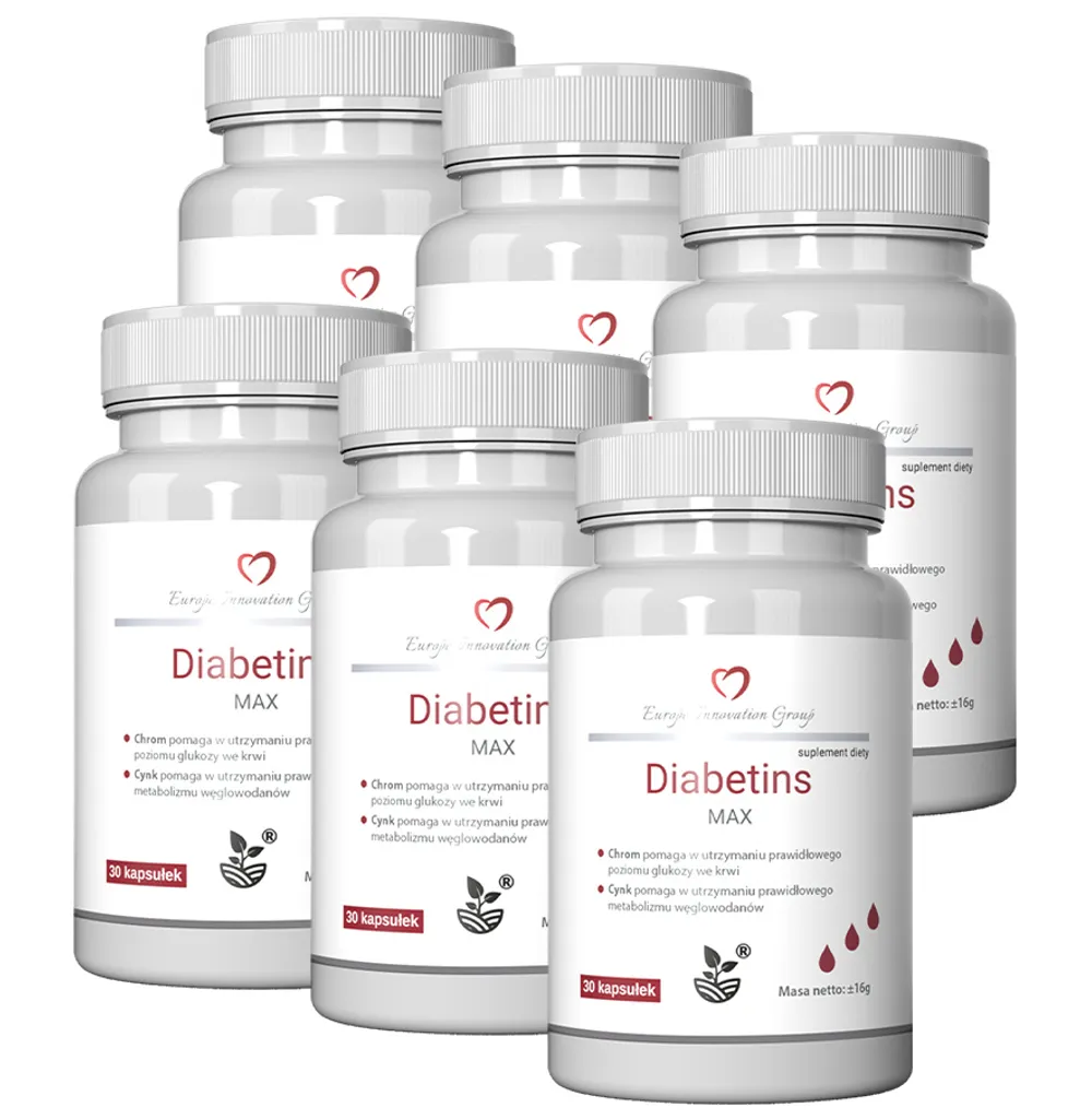 Diabetins Max complément alimentaire 180 pcs - Régulation Glycémie
