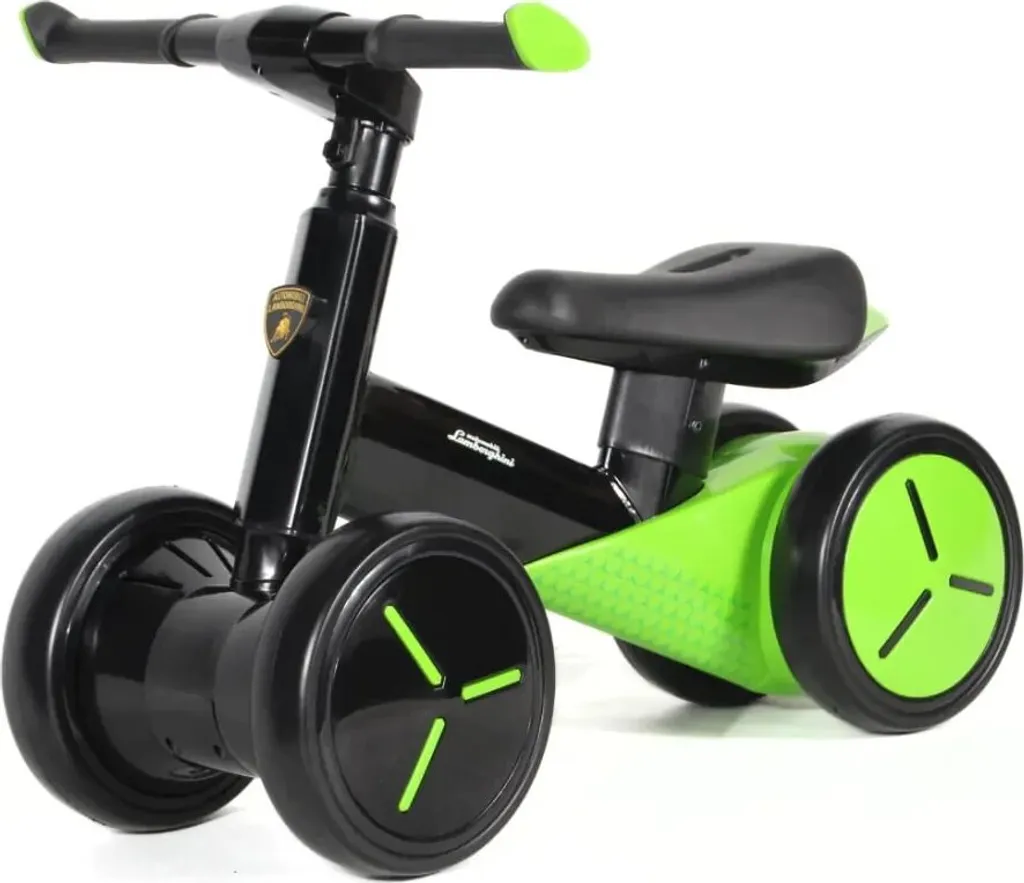 Draisienne 4 roues Lamborghini Vert - Vélo stabilité enfant 1-3 ans