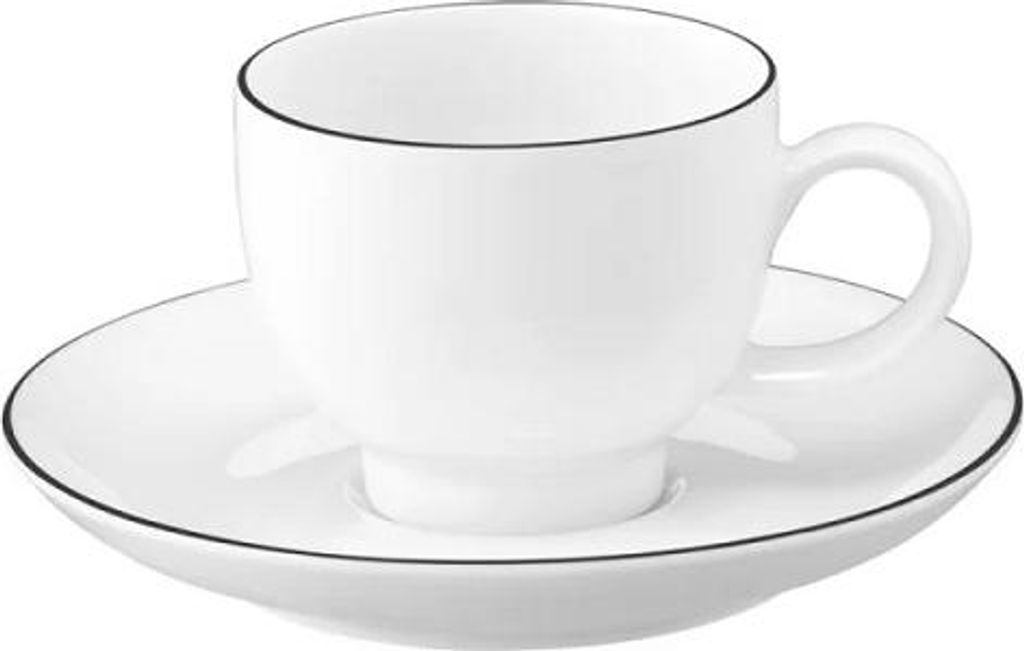 Seltmann Weiden Lido Black Line Espressotasse 0,09 l + Produktbild 