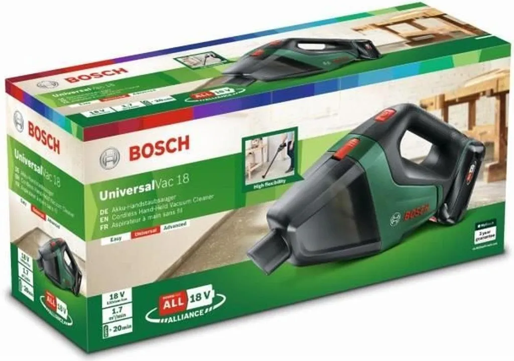 Aspirateur à main sans fil Bosch UniversalVac 18 idéal pour voiture - 8