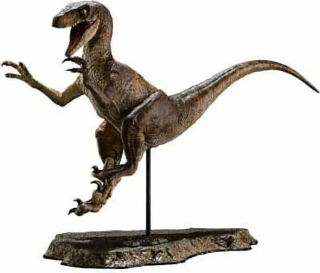 Statue Velociraptor Jump Jurassic Park Prime Collectibles 1/10 21cm