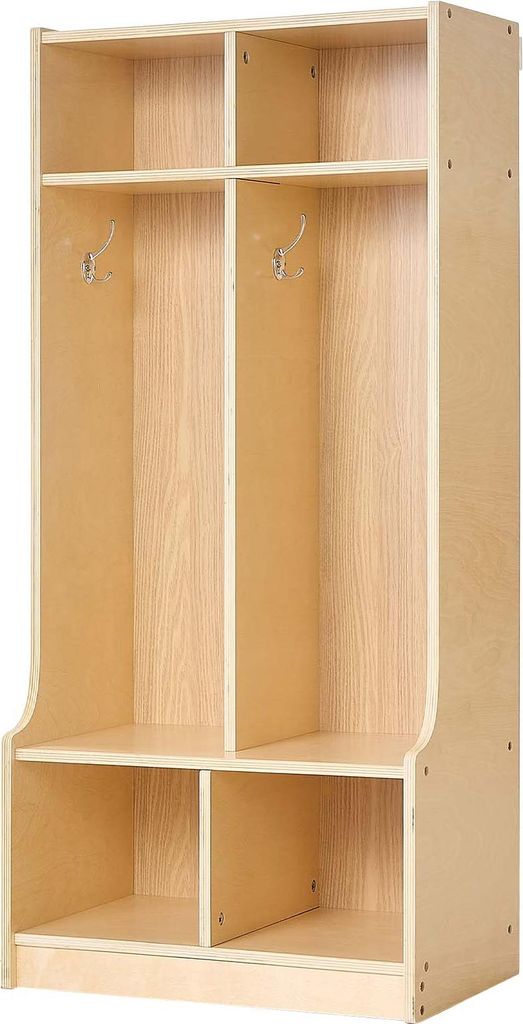 SucceBuy Offener Kinderkleiderschrank aus Sperrholz, Produktbild 