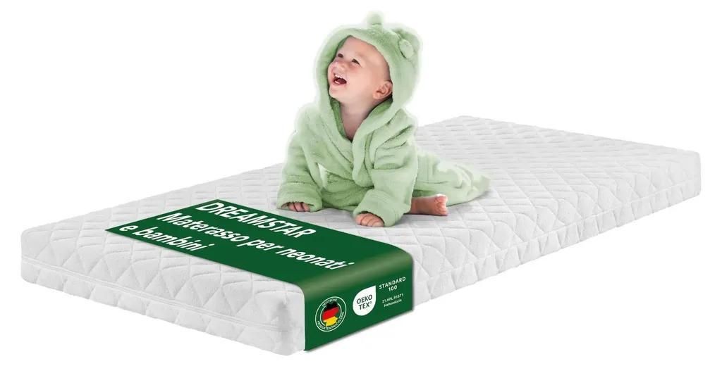 Materasso per neonati e bambini di alta qualità | con bordo Immagine del prodotto 