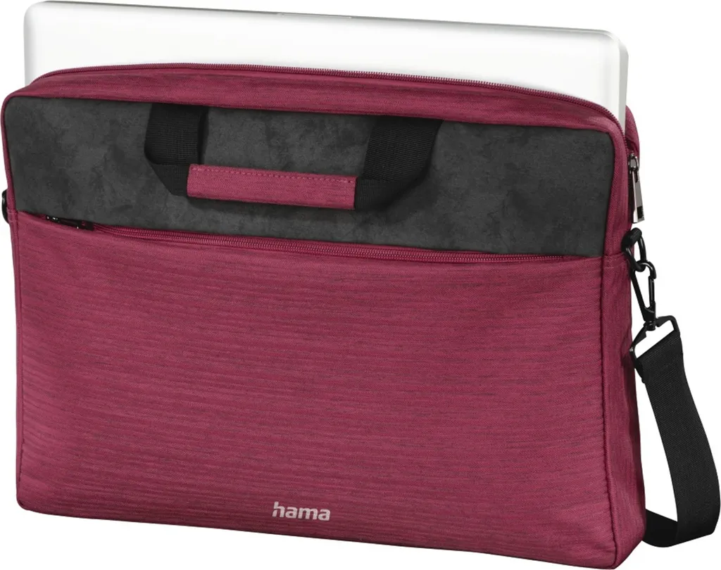 Borsa Porta PC 15,6" Hama Tayrona Rosso | Slim & Lightweight per Viaggi - 4