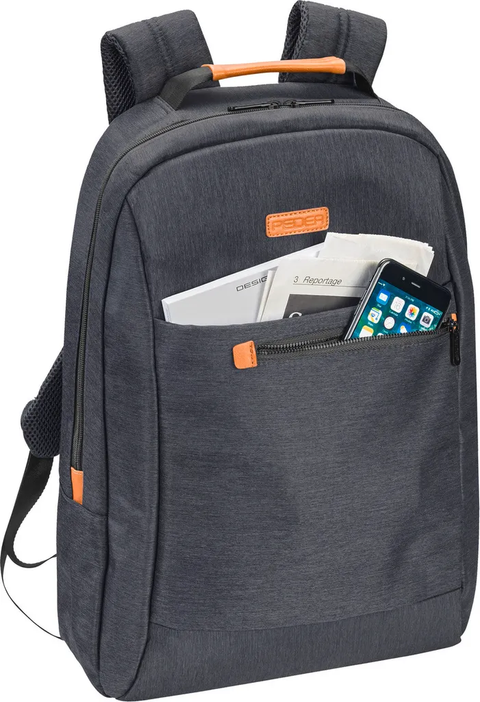 Sac à dos PC portable 17,3" grand format matelassé et imperméable - 2