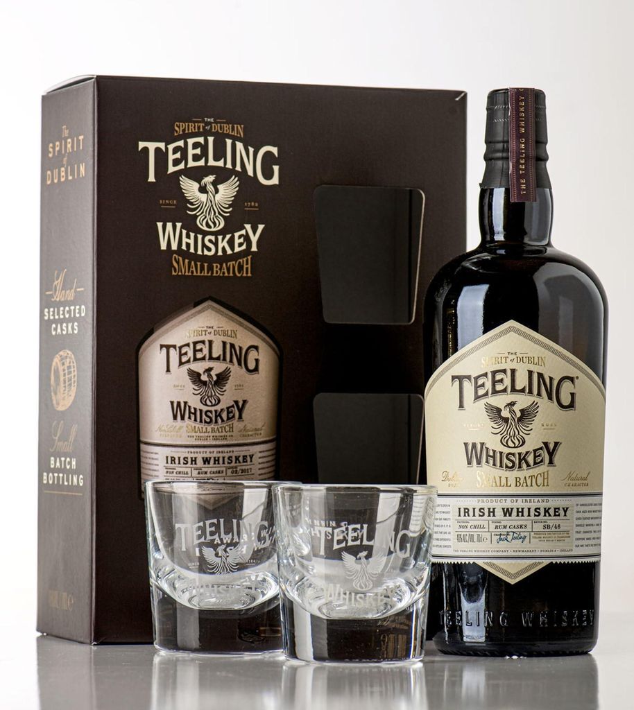 Teeling Small Batch Irish Whiskey Geschenpackung mit Glas, Produktbild 