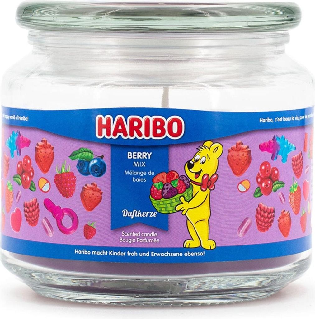 Duftkerze im Glas, 300 g - Fruchtig-süße Aromen