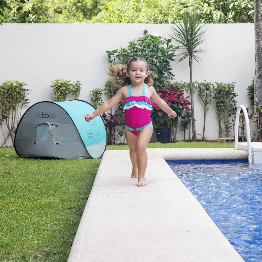 UV-Zelt mit Mückennetz für Strand und Sonnenschutz 50+ Pop-up-System für Babys B0135 1 Stück