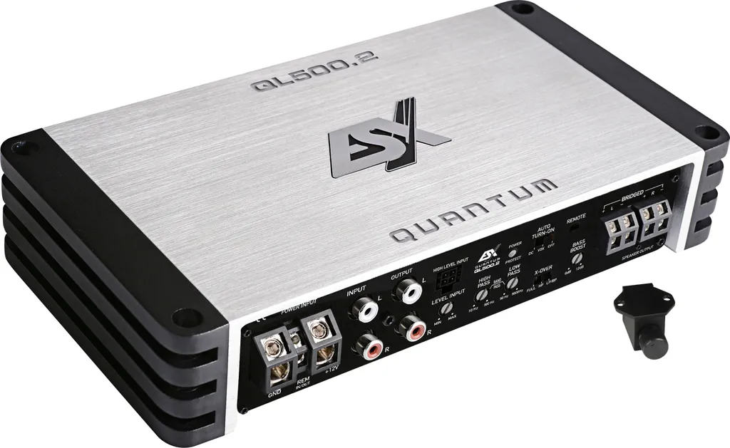 Finis les Sons Faibles : Amplificateur ESX QL500.2 2 Canaux Puissant