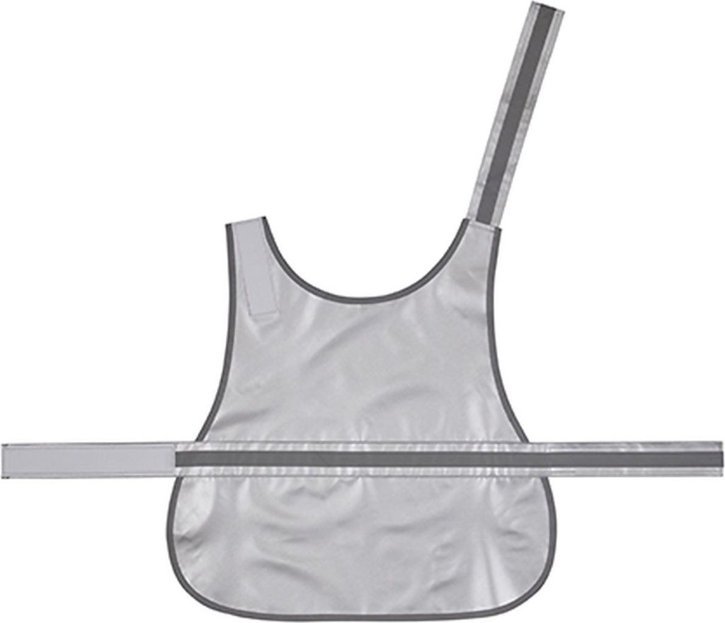 YOKO Haustierbedarf Hi Vis Dog's Vest HVDW15 Silber Silver S