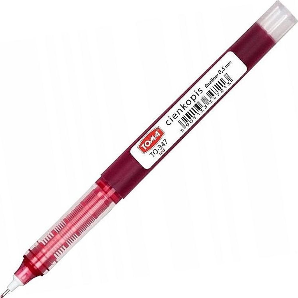 Toma Red TO-347 Kapillar-Fineliner 0,5 mm